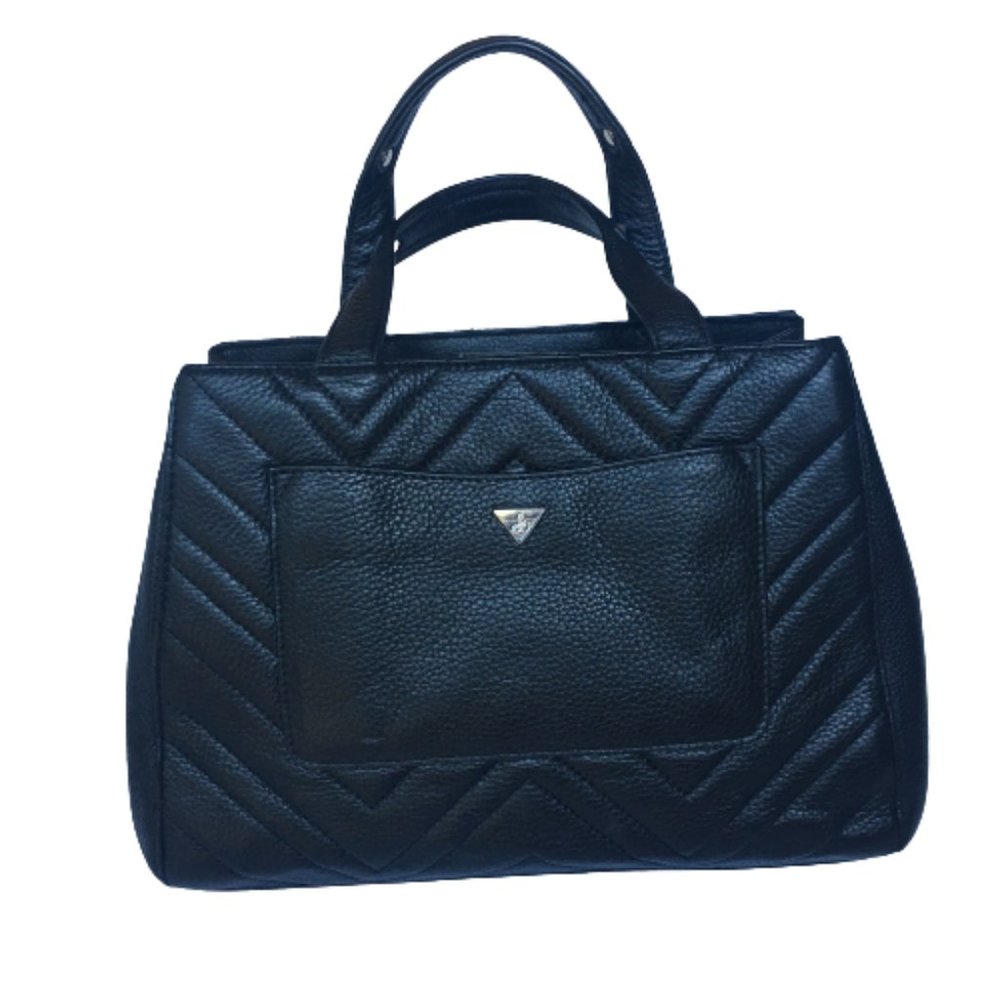 Sam Edelman Quilted Crossbody Handbag Black